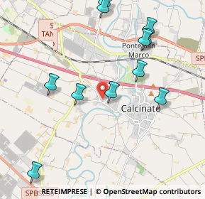 Mappa 25010 Calcinato BS, Italia (2.26727)