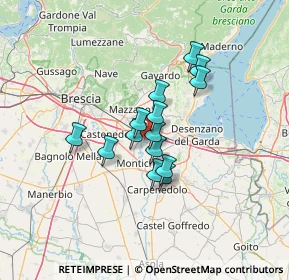 Mappa 25010 Calcinato BS, Italia (9.24929)