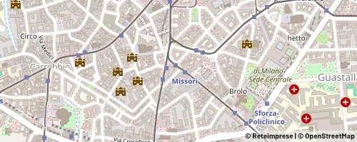 Mappa Milano