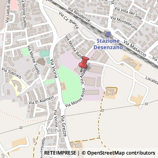 Mappa Via Adamello, 6, 25015 Desenzano del Garda, Brescia (Lombardia)