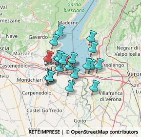 Mappa Via Cialdini, 25019 Sirmione BS, Italia (9.2015)