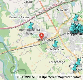 Mappa SS 11 Padana Superiore, 20013 Boffalora Sopra Ticino MI (3.206)