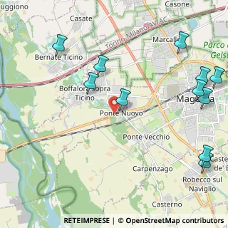 Mappa SS 11 Padana Superiore, 20013 Boffalora Sopra Ticino MI (2.92917)
