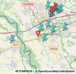 Mappa SS 11 Padana Superiore, 20013 Boffalora Sopra Ticino MI (4.55214)