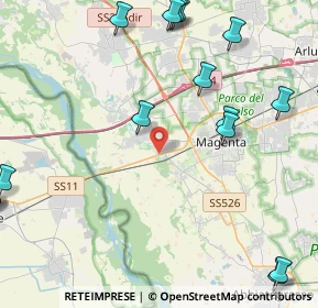Mappa SS 11 Padana Superiore, 20013 Boffalora Sopra Ticino MI (6.55632)