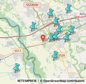 Mappa SS 11 Padana Superiore, 20013 Boffalora Sopra Ticino MI (3.95545)