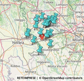 Mappa SS 11 Padana Superiore, 20013 Boffalora Sopra Ticino MI (9.749)