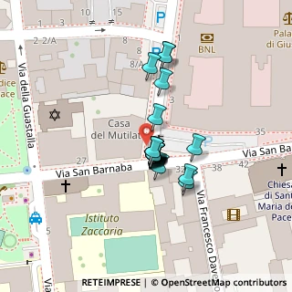 Mappa Via S. Barnaba, 20122 Milano MI, Italia (0.033)