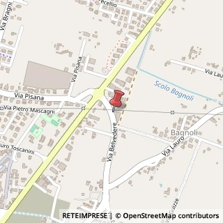 Mappa Via Belvedere, 10, 35010 Cadoneghe, Padova (Veneto)
