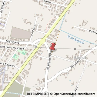 Mappa Via Belvedere, 6, 35010 Cadoneghe, Padova (Veneto)