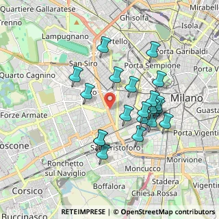 Mappa Via Luchino del Maino, 20146 Milano MI, Italia (1.629)
