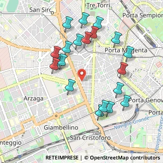 Mappa Via Luchino del Maino, 20146 Milano MI, Italia (1.02)
