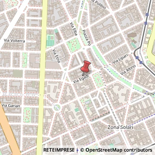Mappa Via Egadi, 4, 20144 Milano, Milano (Lombardia)