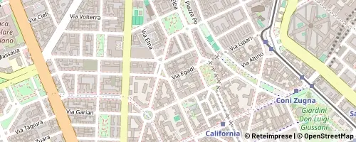 Mappa Milano
