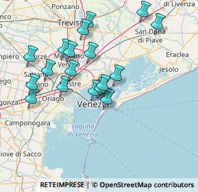 Mappa Via fra Mauro, 30141 Venezia VE, Italia (14.10778)
