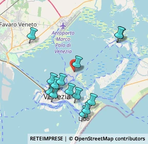 Mappa Via fra Mauro, 30141 Venezia VE, Italia (3.85071)