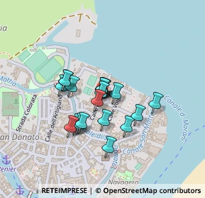 Mappa Calle del Convento, 30141 Venezia VE, Italia (0.145)