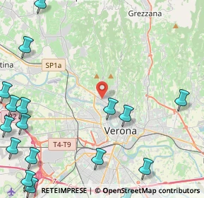 Mappa Via Quinzano, 37128 Verona VR, Italia (6.88412)