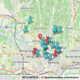 Mappa Via Quinzano, 37128 Verona VR, Italia (1.7555)
