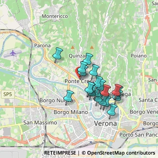 Mappa Via Quinzano, 37128 Verona VR, Italia (1.4725)