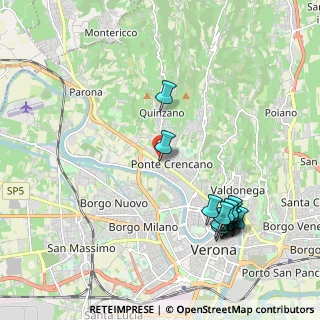 Mappa Via Quinzano, 37128 Verona VR, Italia (2.35938)