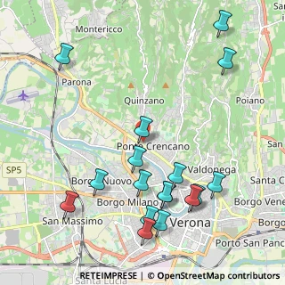 Mappa Via Quinzano, 37128 Verona VR, Italia (2.41706)