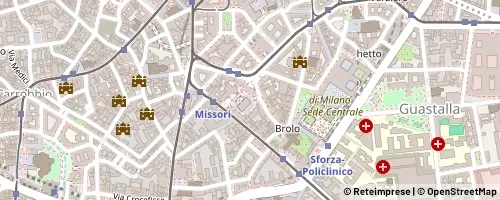 Mappa Mediolan