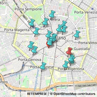Mappa Via Santa Maria Valle, 20123 Milano MI, Italia (0.813)