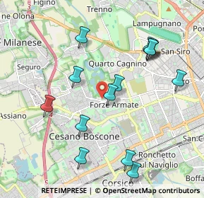 Mappa Via Cancano, 20152 Milano MI, Italia (2.06786)