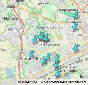 Mappa Via Cancano, 20152 Milano MI, Italia (1.77929)