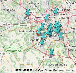 Mappa Via Cancano, 20152 Milano MI, Italia (6.3265)