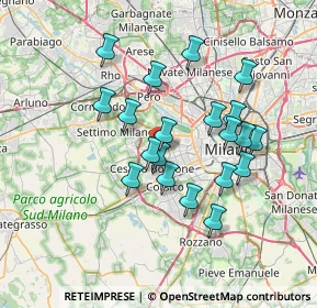 Mappa Via Cancano, 20152 Milano MI, Italia (6.3085)