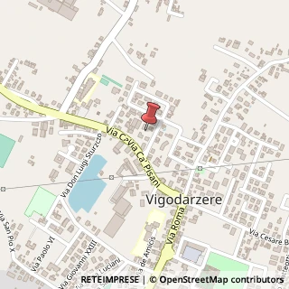 Mappa Via Giovanni Falcone, 13, 35010 Vigodarzere PD, Italia, 35010 Vigodarzere, Padova (Veneto)