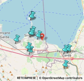 Mappa Via Sebino, 25019 Sirmione BS, Italia (3.7425)