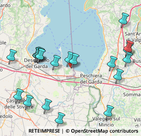 Mappa Via Sebino, 25019 Sirmione BS, Italia (9.6785)