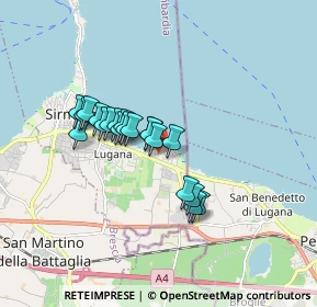 Mappa Via Sebino, 25019 Sirmione BS, Italia (1.2815)