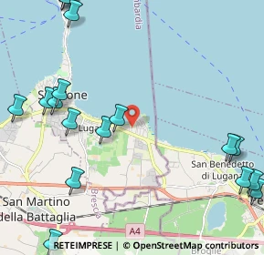 Mappa Via Sebino, 25019 Sirmione BS, Italia (3.215)