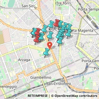 Mappa Via Mogadiscio, 20146 Milano MI, Italia (0.711)