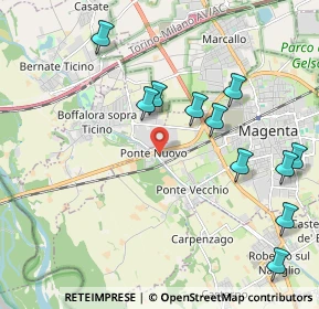 Mappa Via Ubertosa, 20013 Magenta MI, Italia (2.26182)