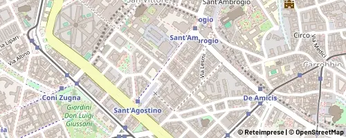 Mappa Milan