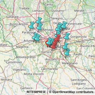 Mappa Via Simone Saint Bon, 20147 Milano MI, Italia (10.14647)