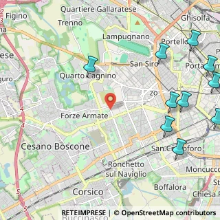 Mappa Via Simone Saint Bon, 20147 Milano MI, Italia (3.29)