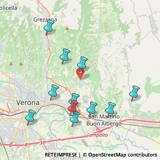 Mappa 37141 Montorio VR, Italia (4.38)