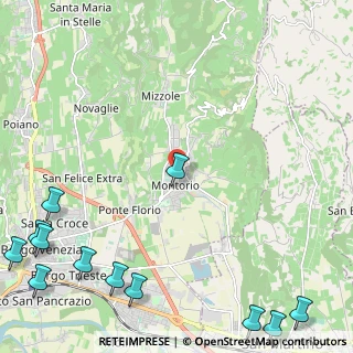 Mappa 37141 Montorio VR, Italia (3.73083)