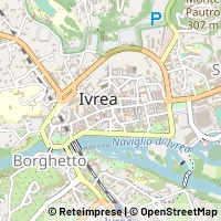 地図 Ivrea