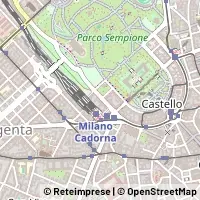 Karte Milano