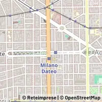 Mapa Milano