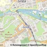 Map Ivrea
