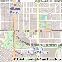 Mapa Milano