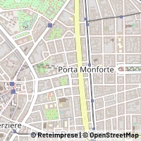 Mapa Milano